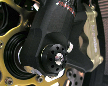 Motocorse Titanium and Delrin Front Axle Slider For MV Agusta Up to 2009 F4 and all Brutale 4 cylinders Motocorse Titanium and Delrin Front Axle Slider For MV Agusta Up to 2009 F4 and all Brutale 4 cylinders